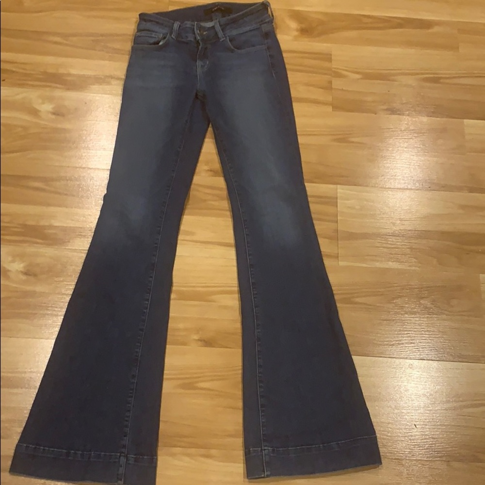J Brand Lovestory Flare Jeans 25